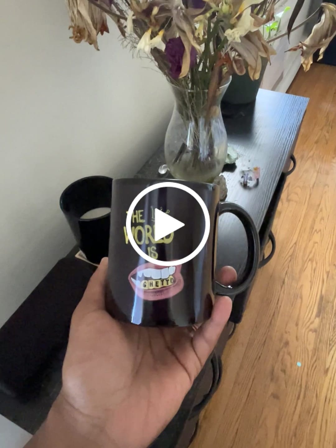 Customer video review of The World Is Ghetto Mug