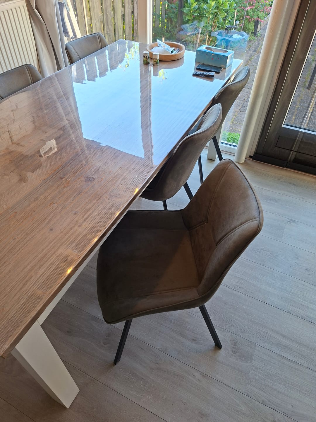 Customer photo review of Luna Stoel - Groen