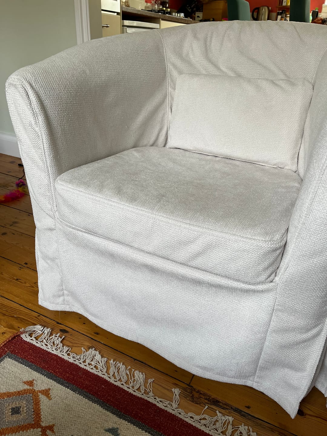Customer photo review of TULLSTA IKEA Armchair Cover
