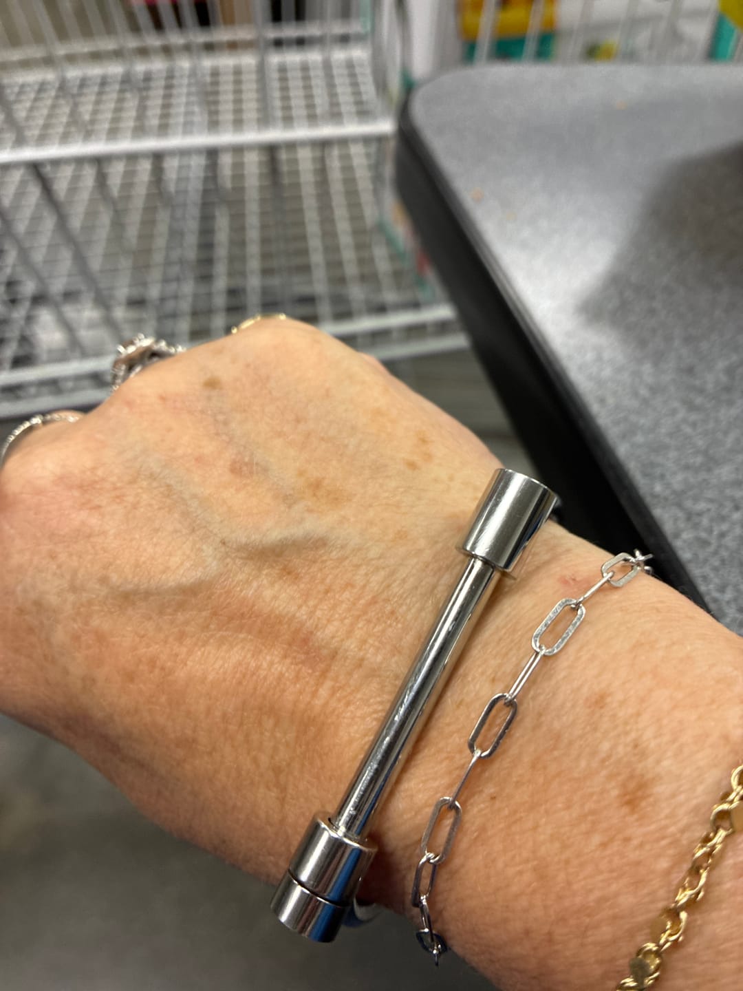 Customer photo review of Audra Bracelet Stack