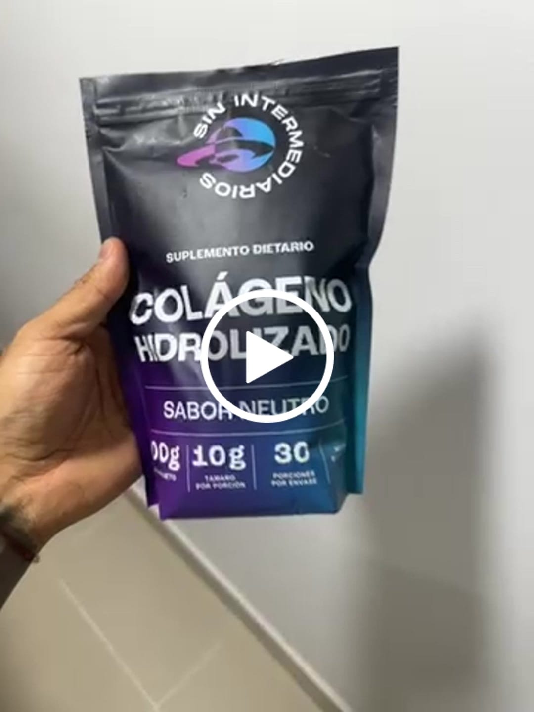 Customer video review of Colágeno Hidrolizado