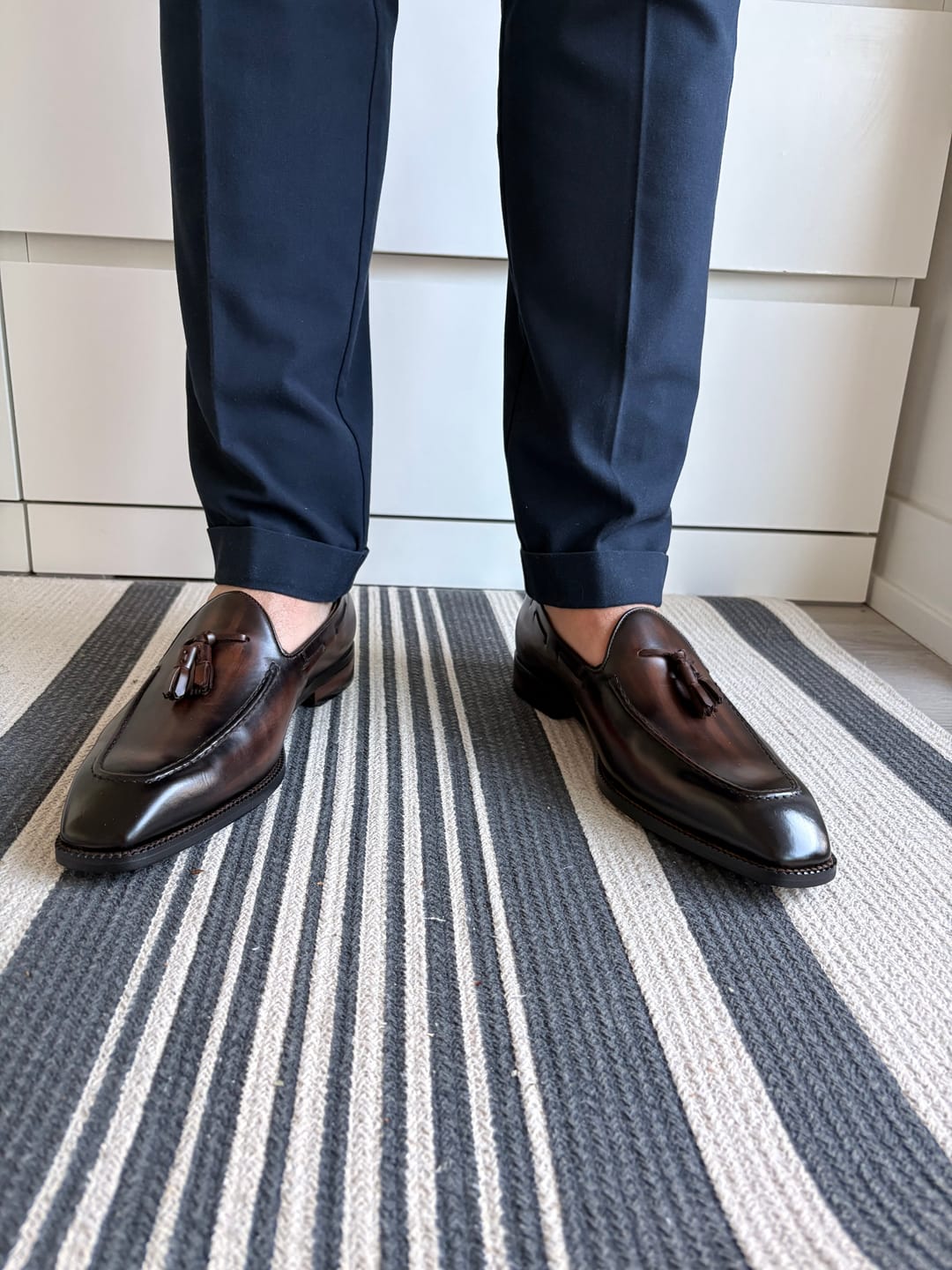 Customer photo review of Vescano Tassel Loafer