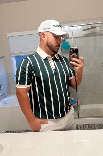 Customer photo review of Old Stripes - Green