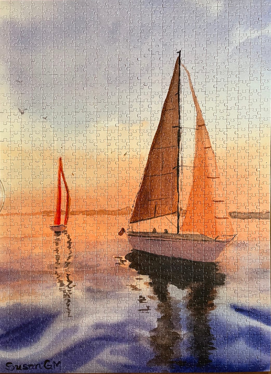 Customer photo review of Custom Puzzle