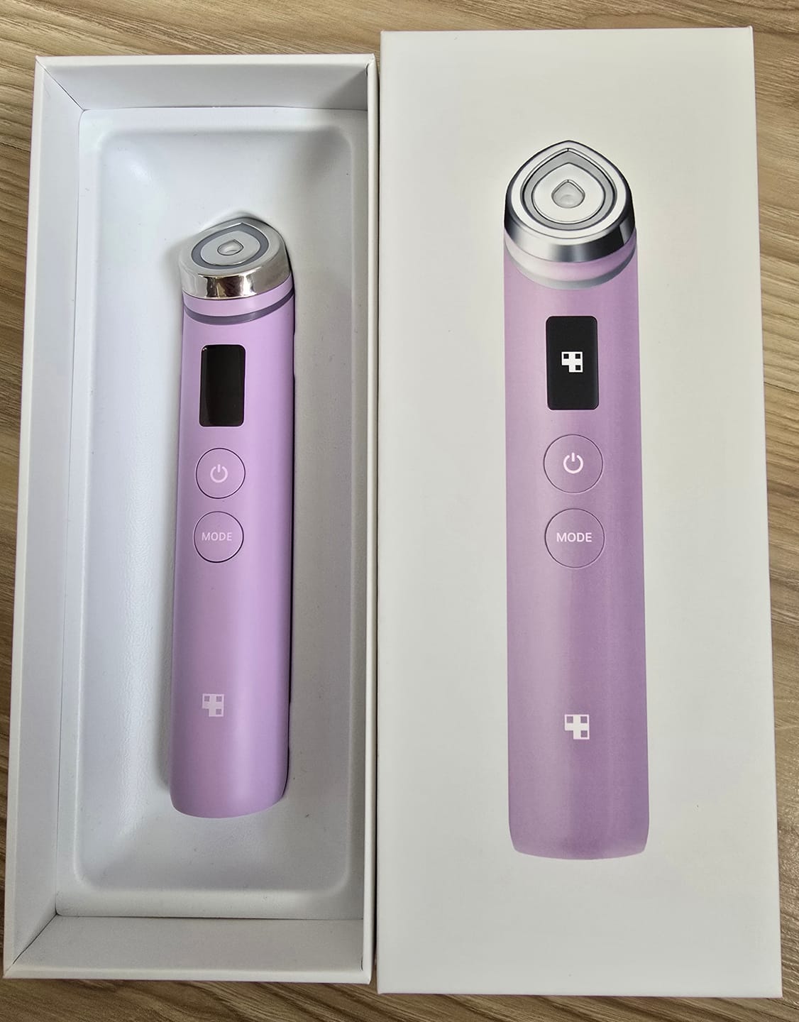 Customer photo review of Mikrostimulācijas ierīce ādas kopšanai Medicube AGE-R Booster Pro