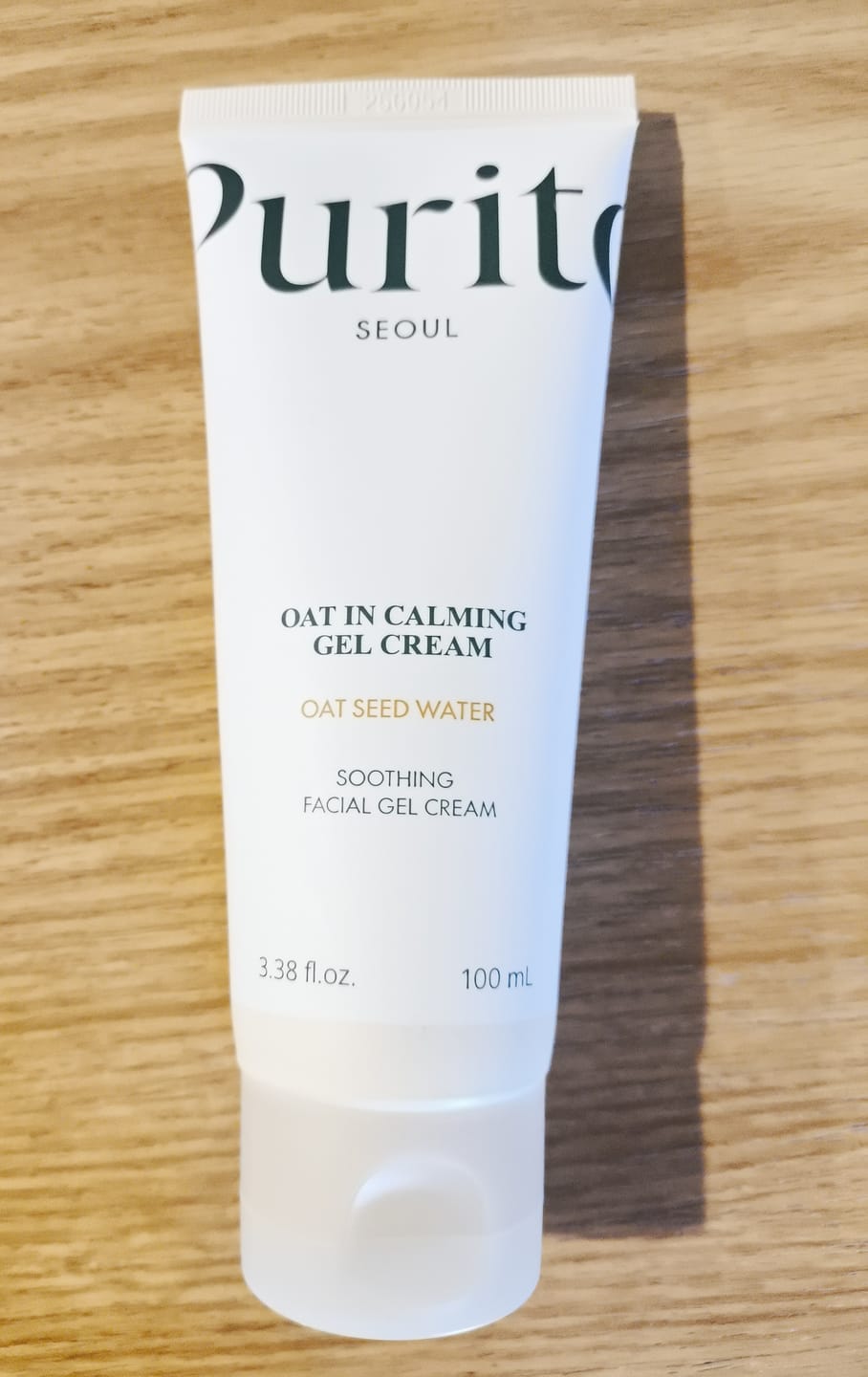 Customer photo review of Nomierinošs gelveida krēms ar pantenolu Purito Oat-In Calming Gel Cream