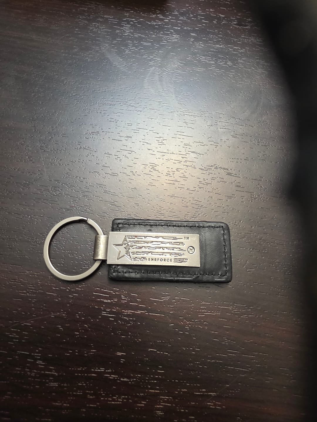 Customer photo review of Premium Keychain (black)