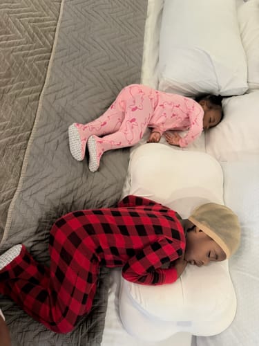 Customer photo review of CloudAlign™ Pillow