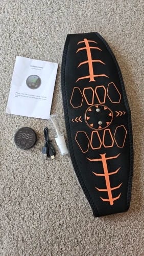 Customer photo review of Ceinture Électrostimulation Stimulateur Abdo