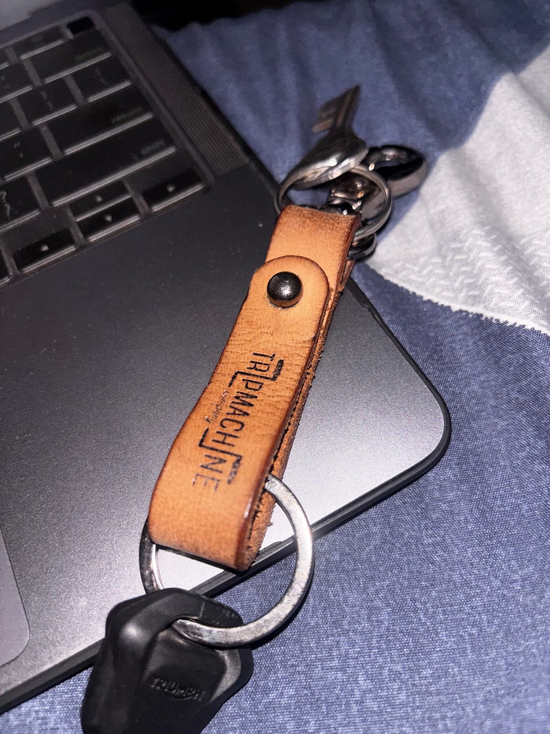 Customer photo review of Key Fob With Metallic Black