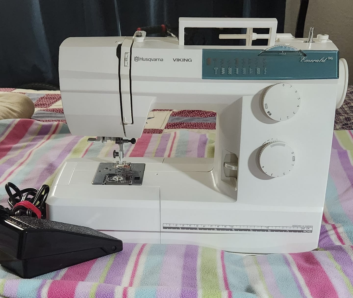 Customer photo review of Accessory Table, Brother #XF0374101