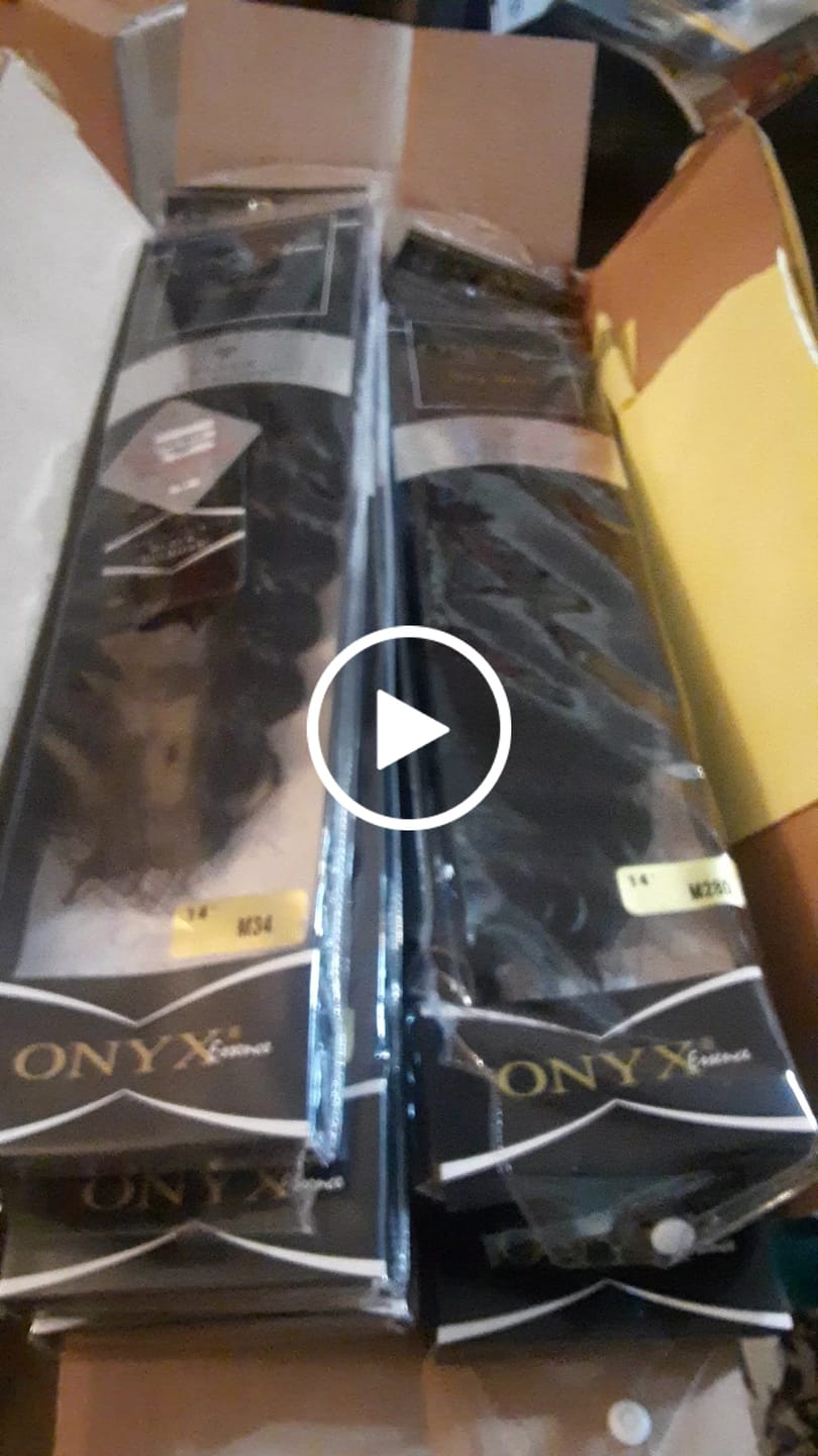 Customer video review of Onyx 100% Human Hair Weave - DEEP WAVE 10-18"(Machine-Tied)