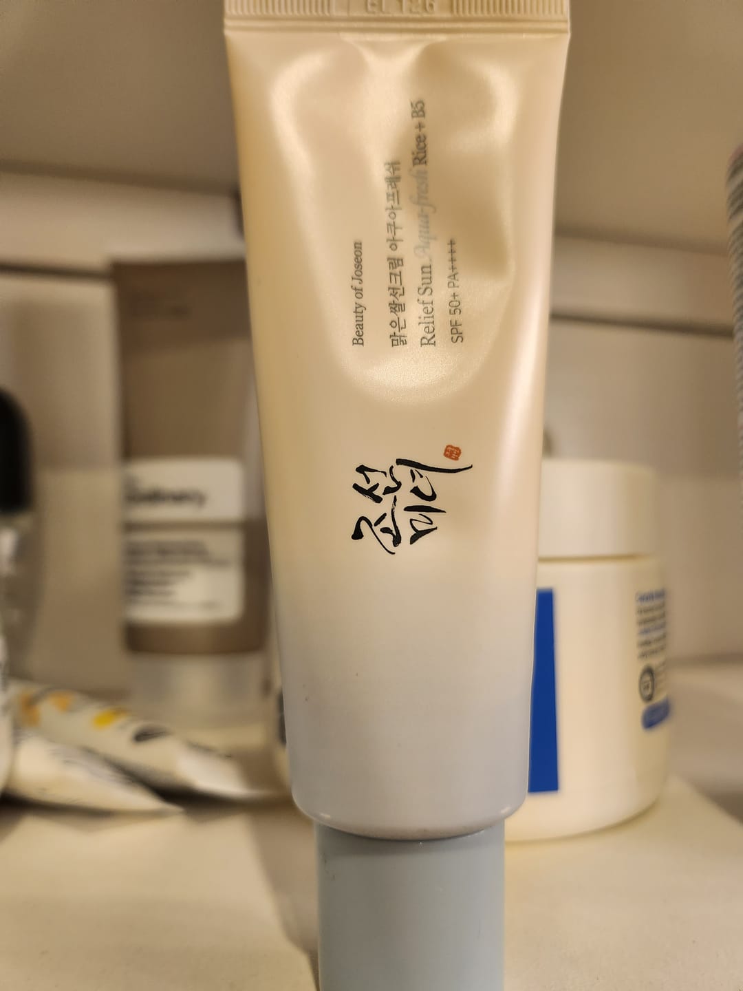 Customer photo review of Gaisīgs saules aizsargkrēms ar pantenolu Beauty of Joseon Relief Sun Aqua-fresh Rice+B5 SPF50+ PA++++