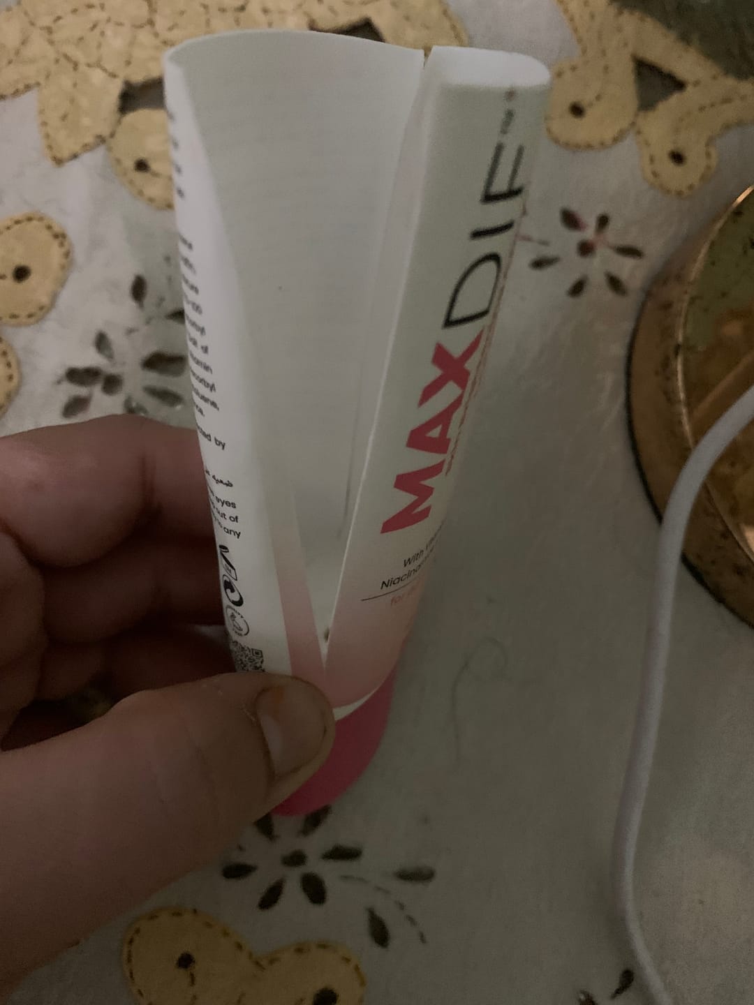 Customer photo review of Maxdif Brightening Cream