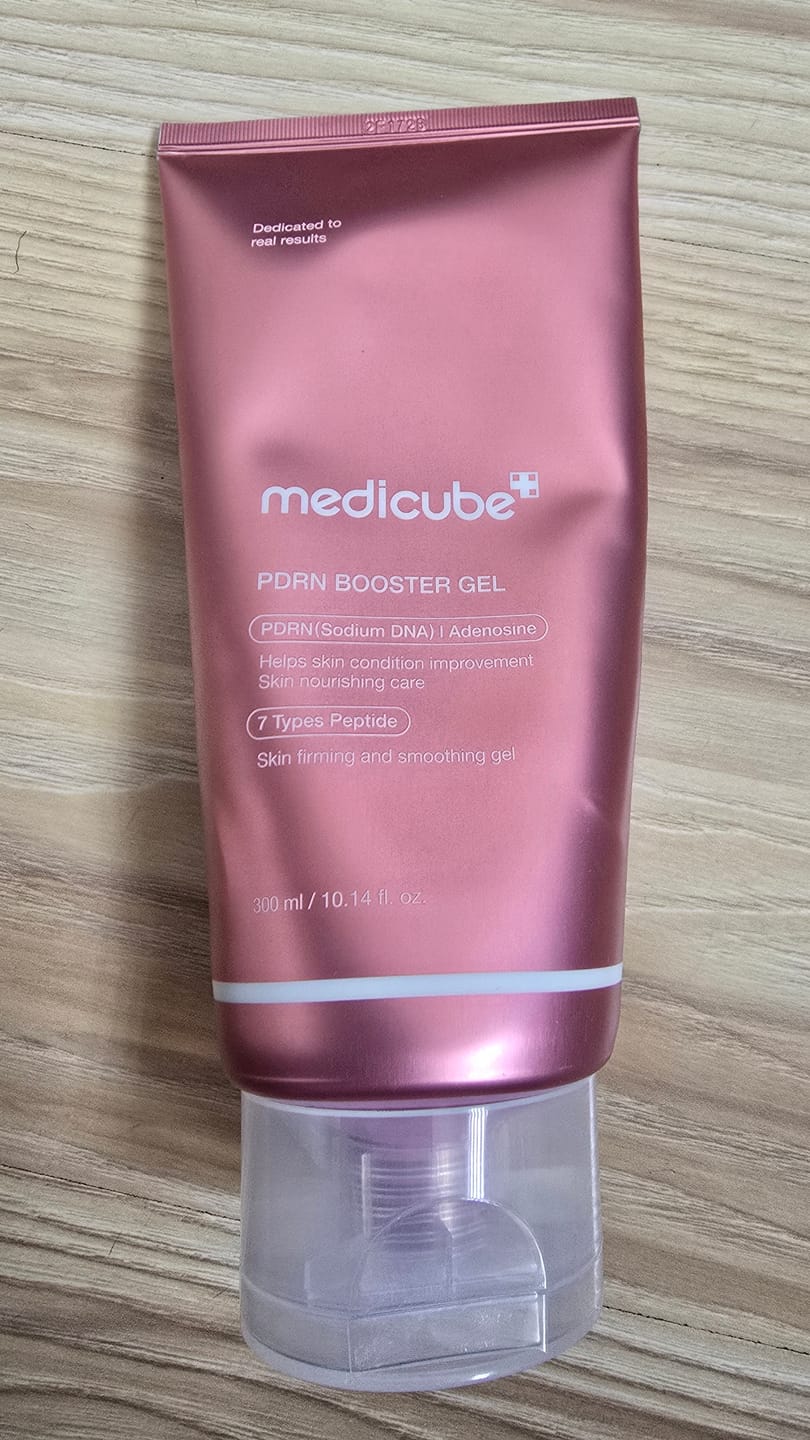 Customer photo review of Gels-būsteris ar PDRN mikrostrāvas ierīcei Medicube PDRN Booster Gel