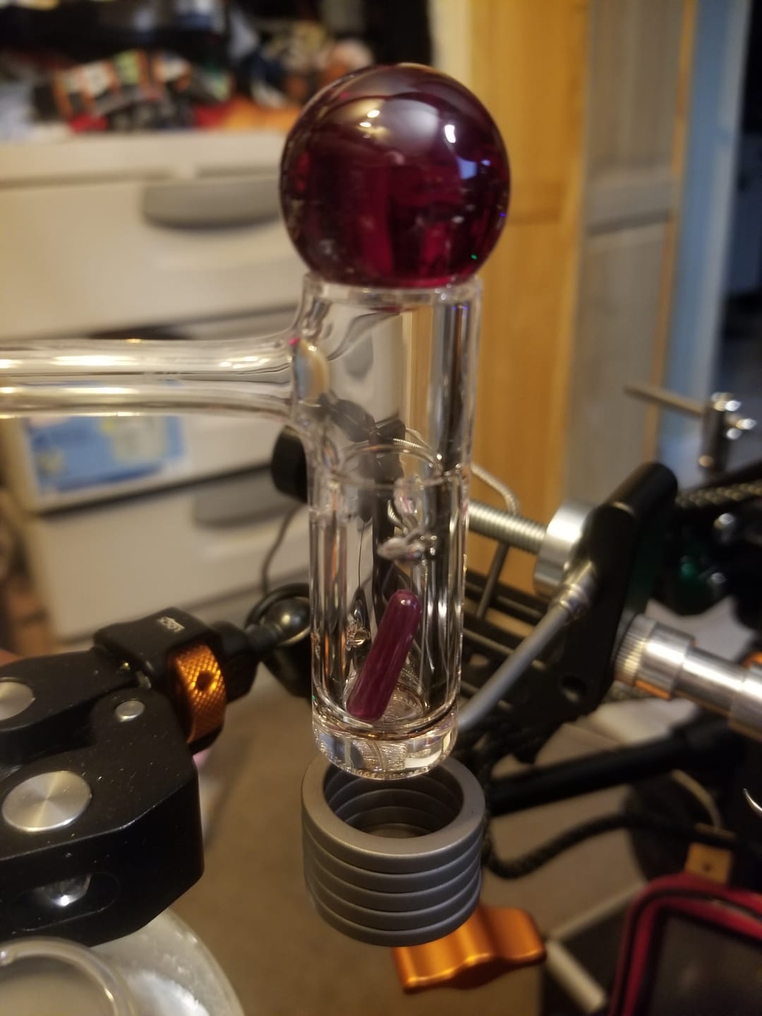 Customer photo review of Ruby Terp Pillar (5x18mm)