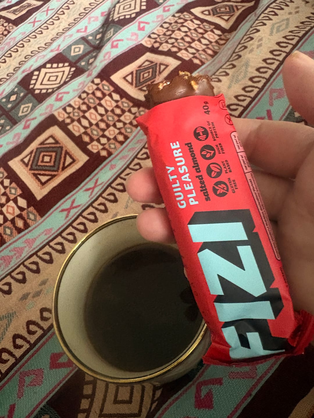 Customer photo review of Salted Almond