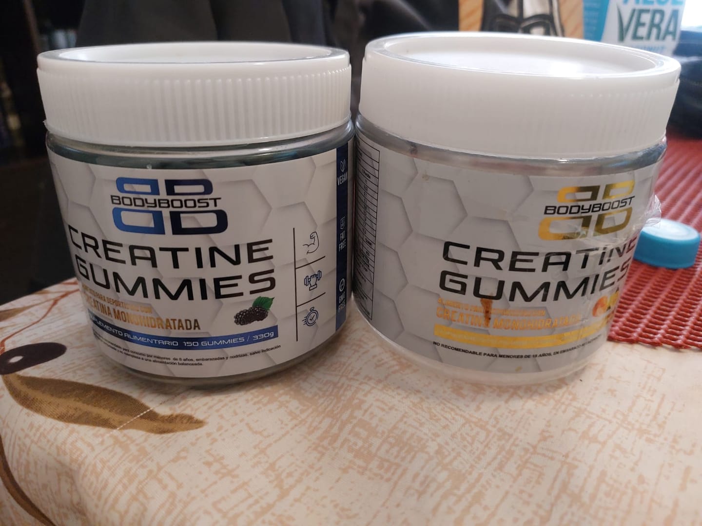 Customer photo review of Pack Creatinas Sabores Mixtos