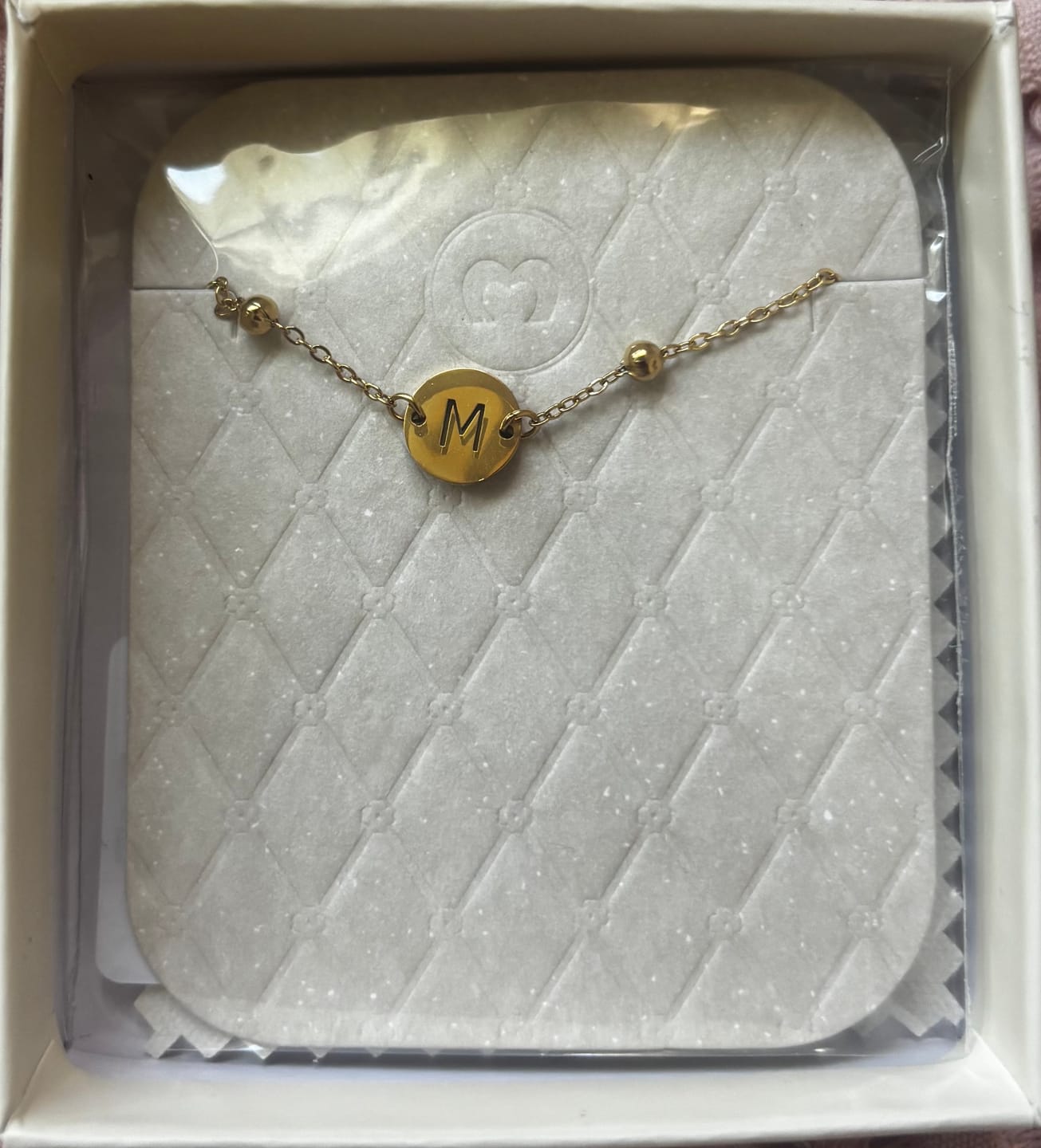 Customer photo review of Pulsera Círculo Inicial