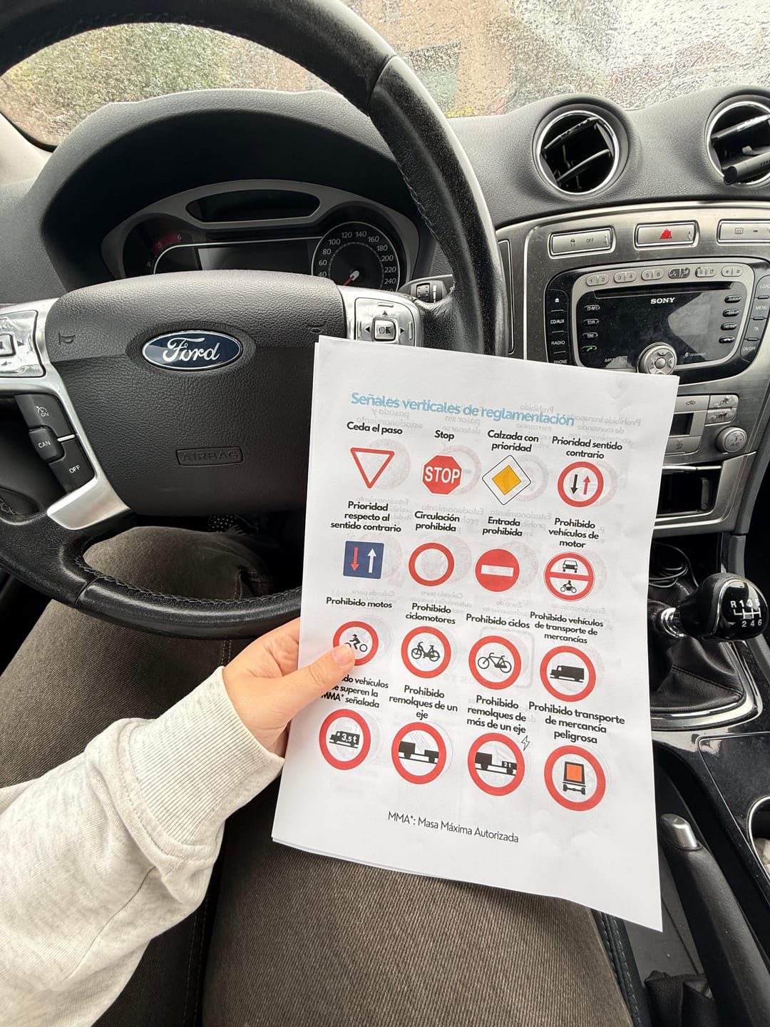 Customer photo review of MÉTODO EASY DRIVE: Guía de Apuntes Permiso B (Actualizada 2026)