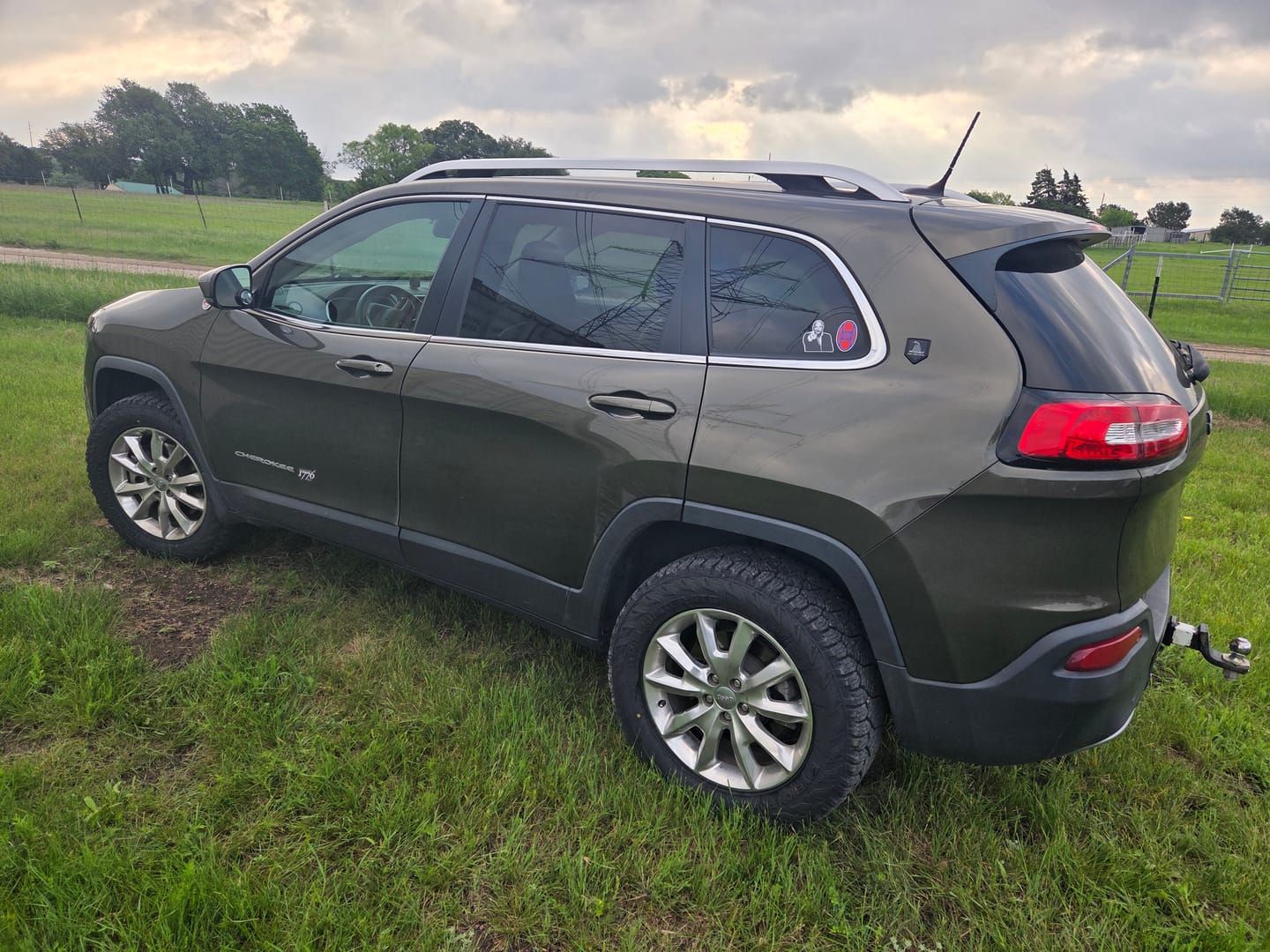 Customer photo review of The Answer to 1984 Decal