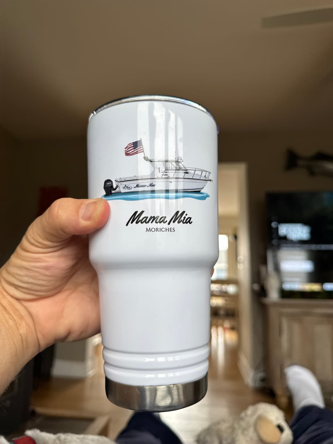 Customer photo review of Custom 30 oz XL Insulated Tumbler