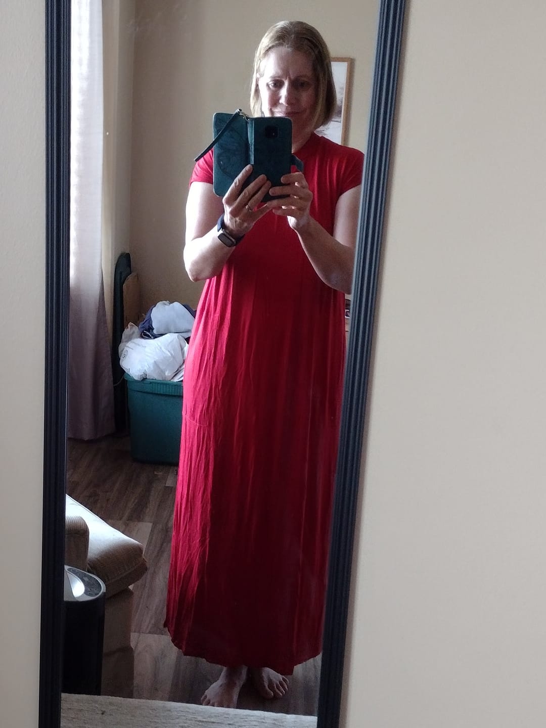 Customer photo review of Brigitte Brianna Cozy Dress