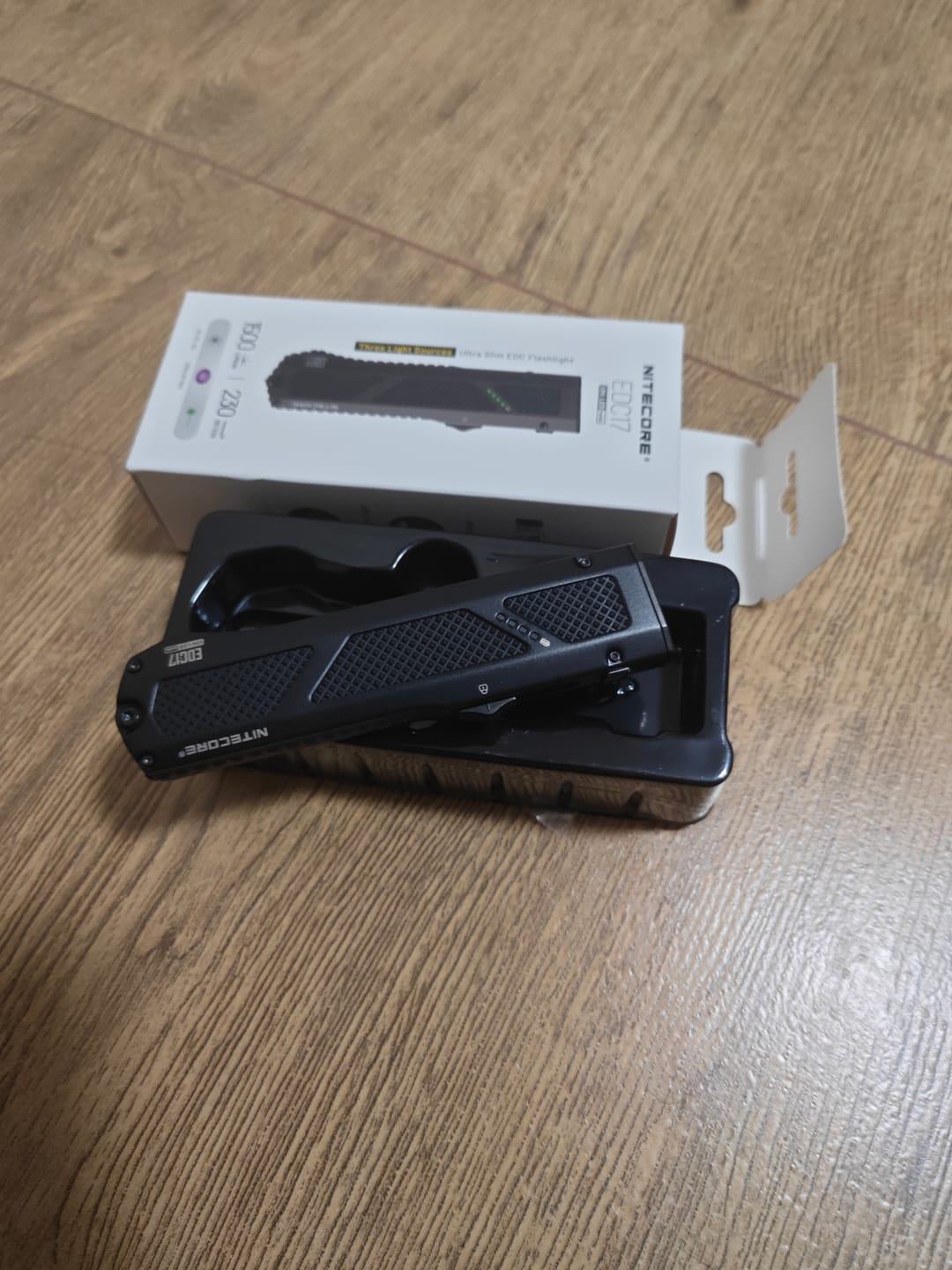 Customer photo review of EDC17 - 1500 lumens (UV+Green Laser)