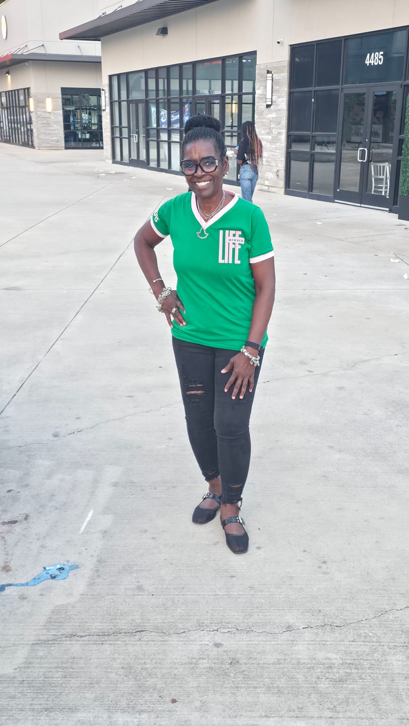 Customer photo review of Life Member Tee