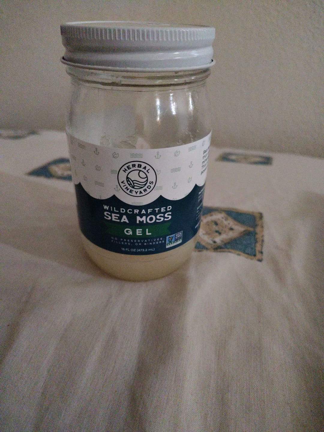 Customer photo review of EXCLUSIVE GOLD SEA MOSS GEL