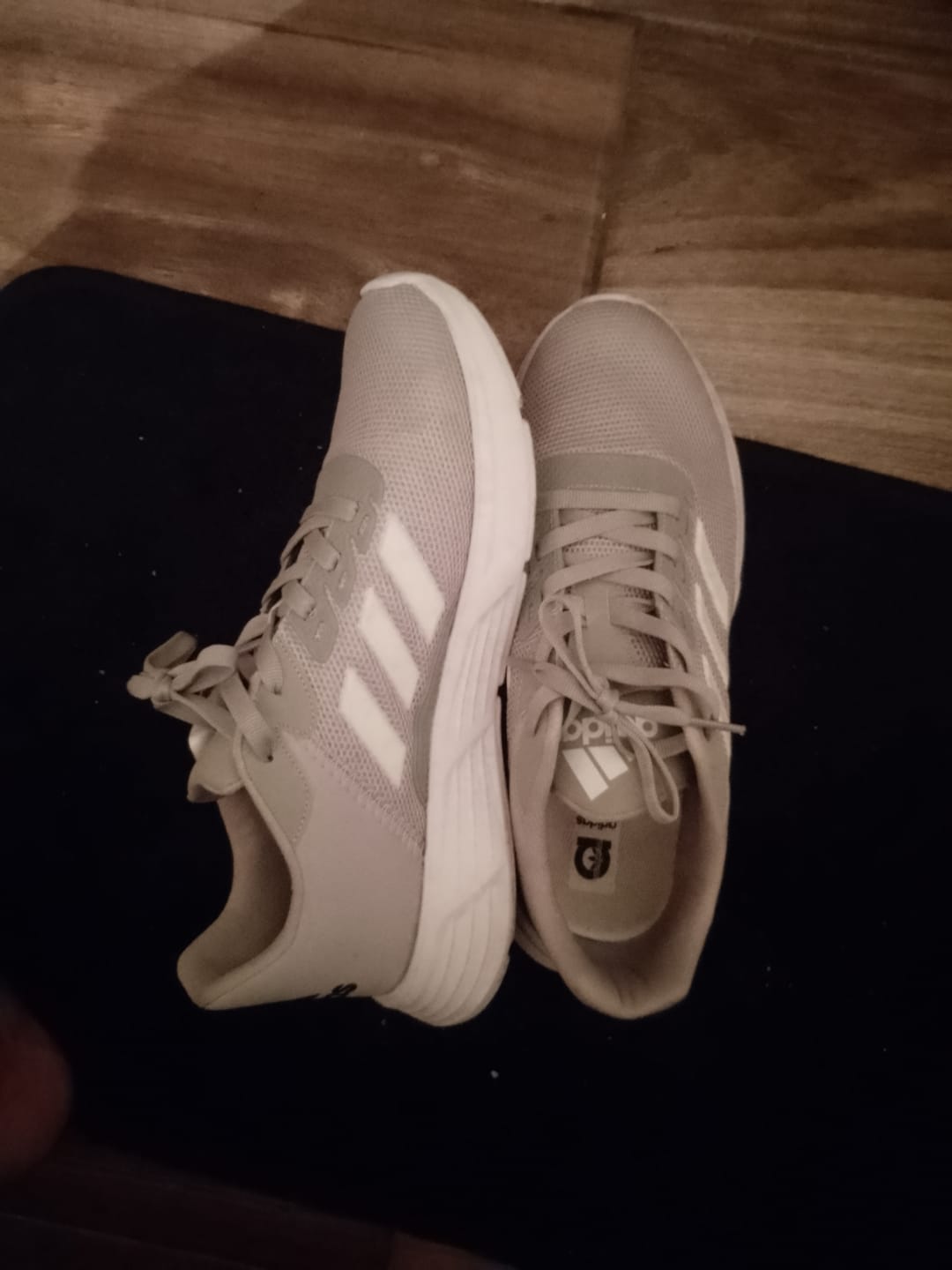 Customer photo review of Tenis 510 Plata Blanco