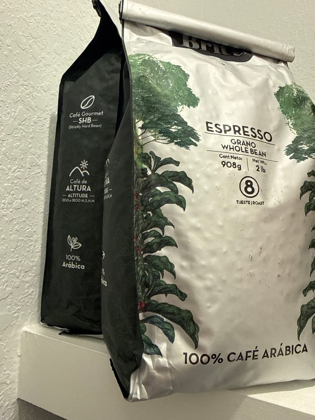 Customer photo review of COSTA RICAN ESPRESSO COFFEE 2LB