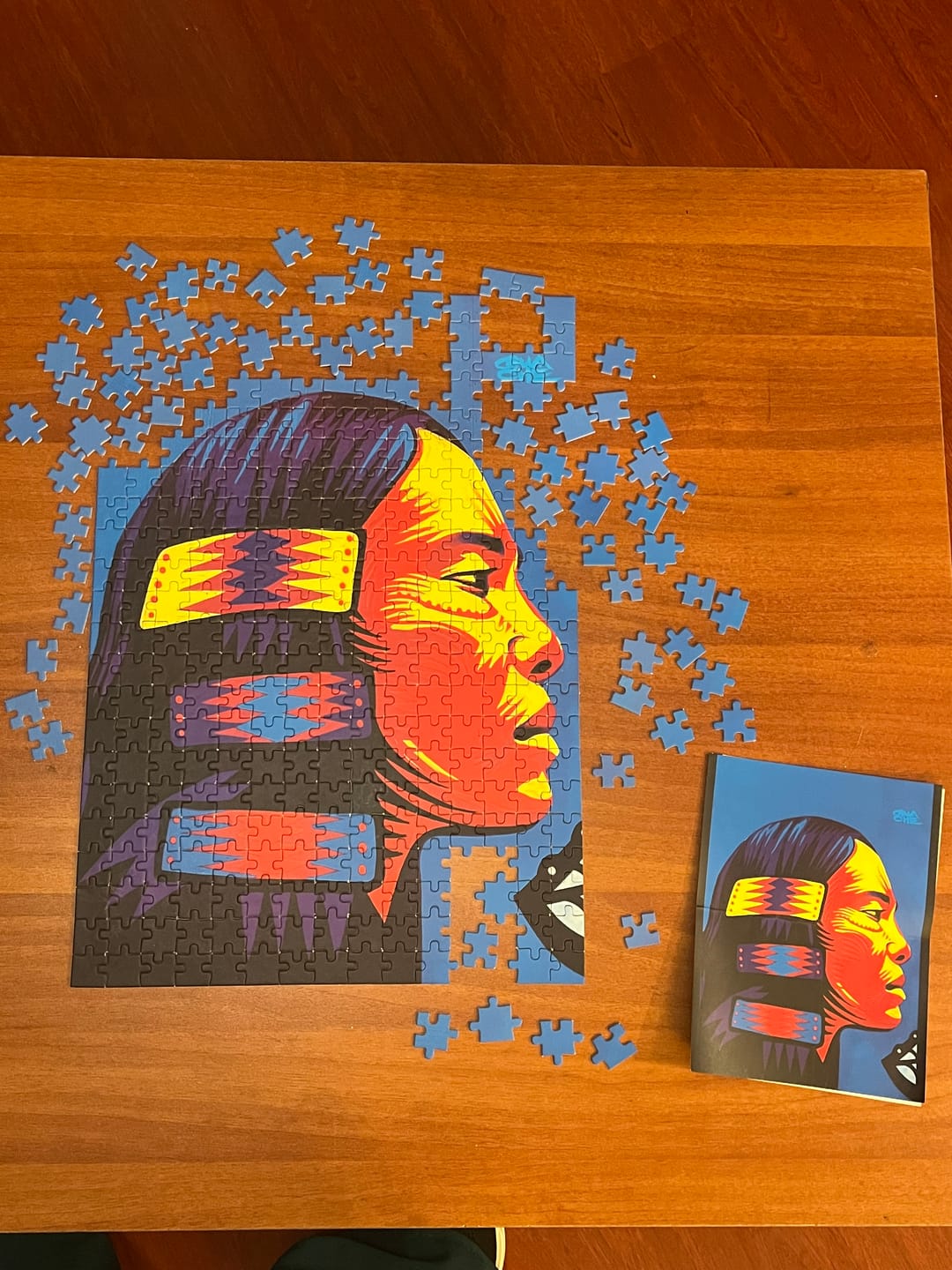 Customer photo review of Rompecabezas  Native Pride