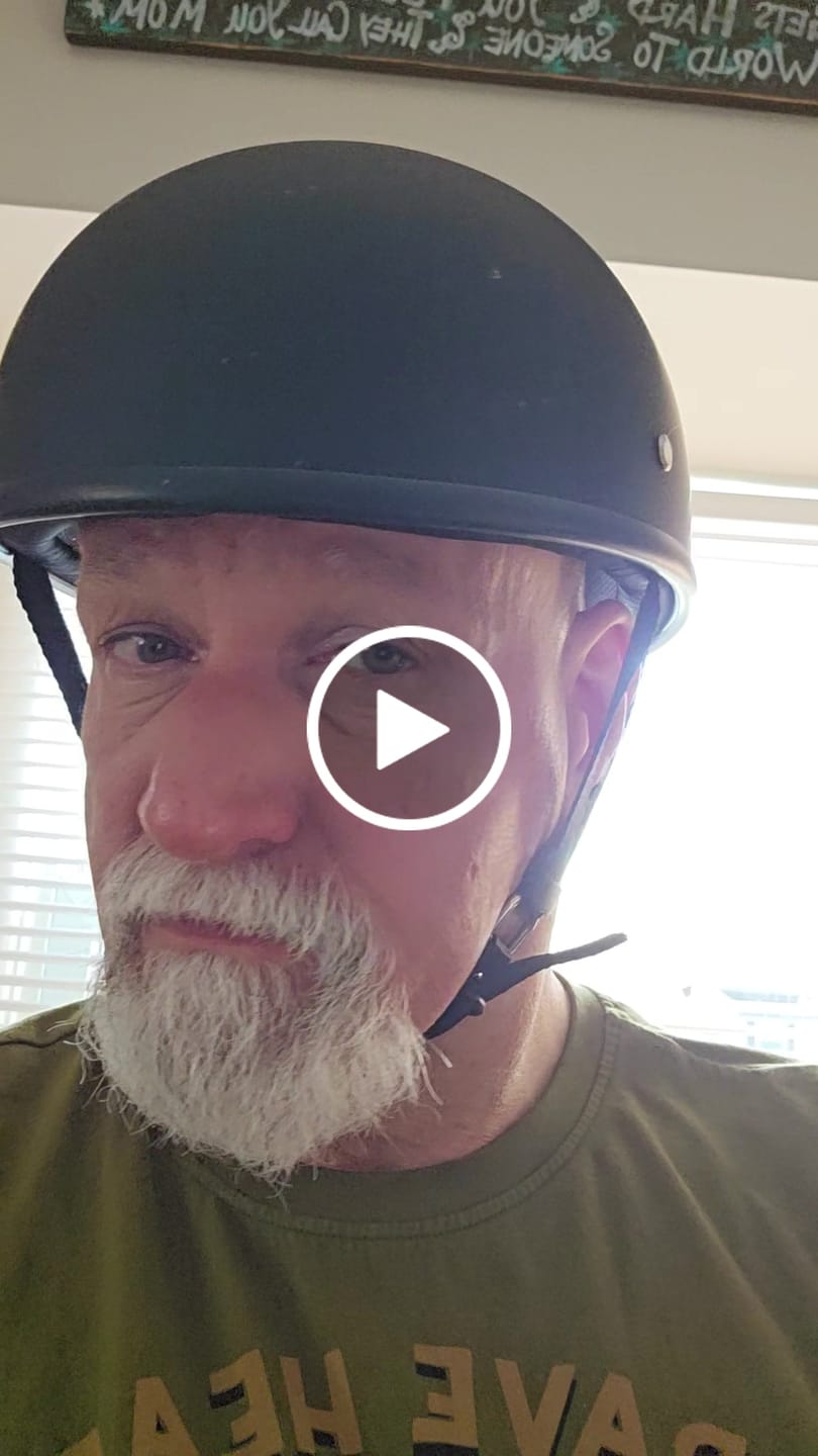 Customer video review of Lightweight SOA Style DOT Beanie Helmet / Matte Black