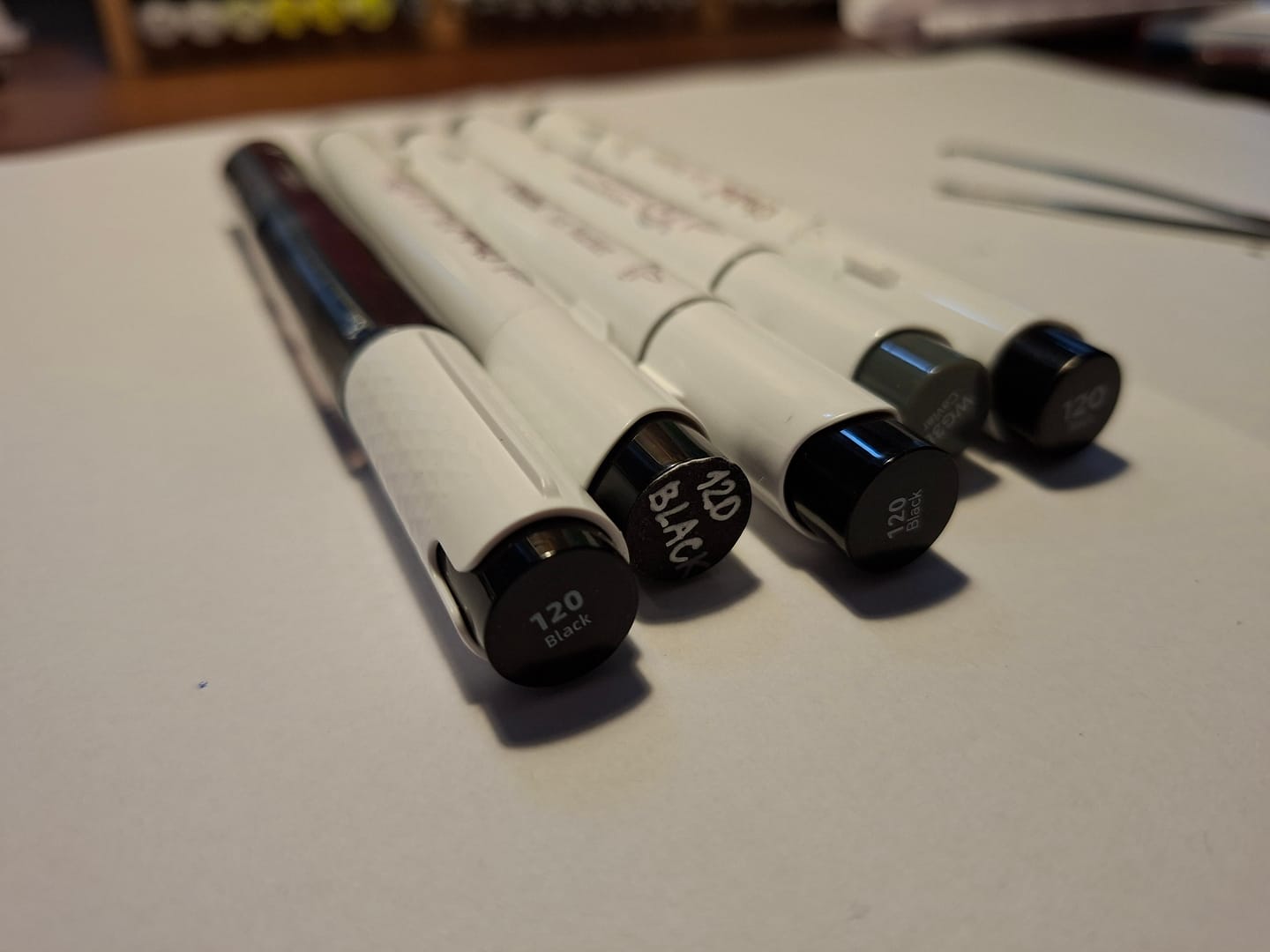 Customer photo review of Ohuhu Marker Ink 120 Refill for Alcohol marker