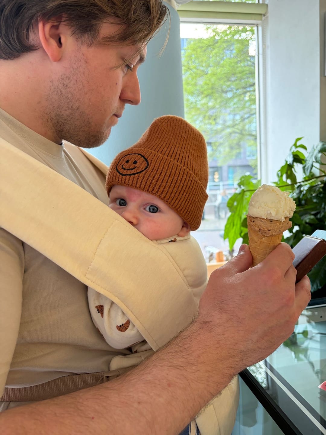 Customer photo review of Smiley Hat/Beanie