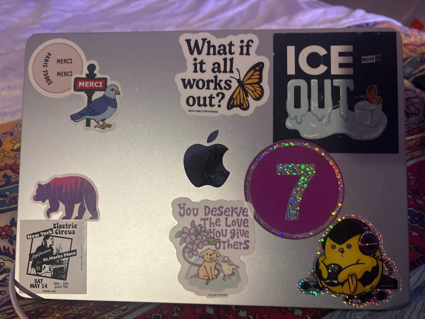 Customer photo review of Best Sellers Sticker Pack — FOR FREE! You just pay shipping 📬