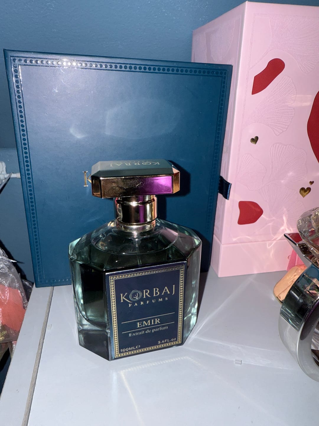 Customer photo review of 🎁 Korbaj Discovery Perfume Sample Set – 4 pcs (20ml) (100% off)