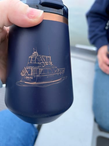 Customer photo review of Happy Hour Wine Tumbler | 12 oz
