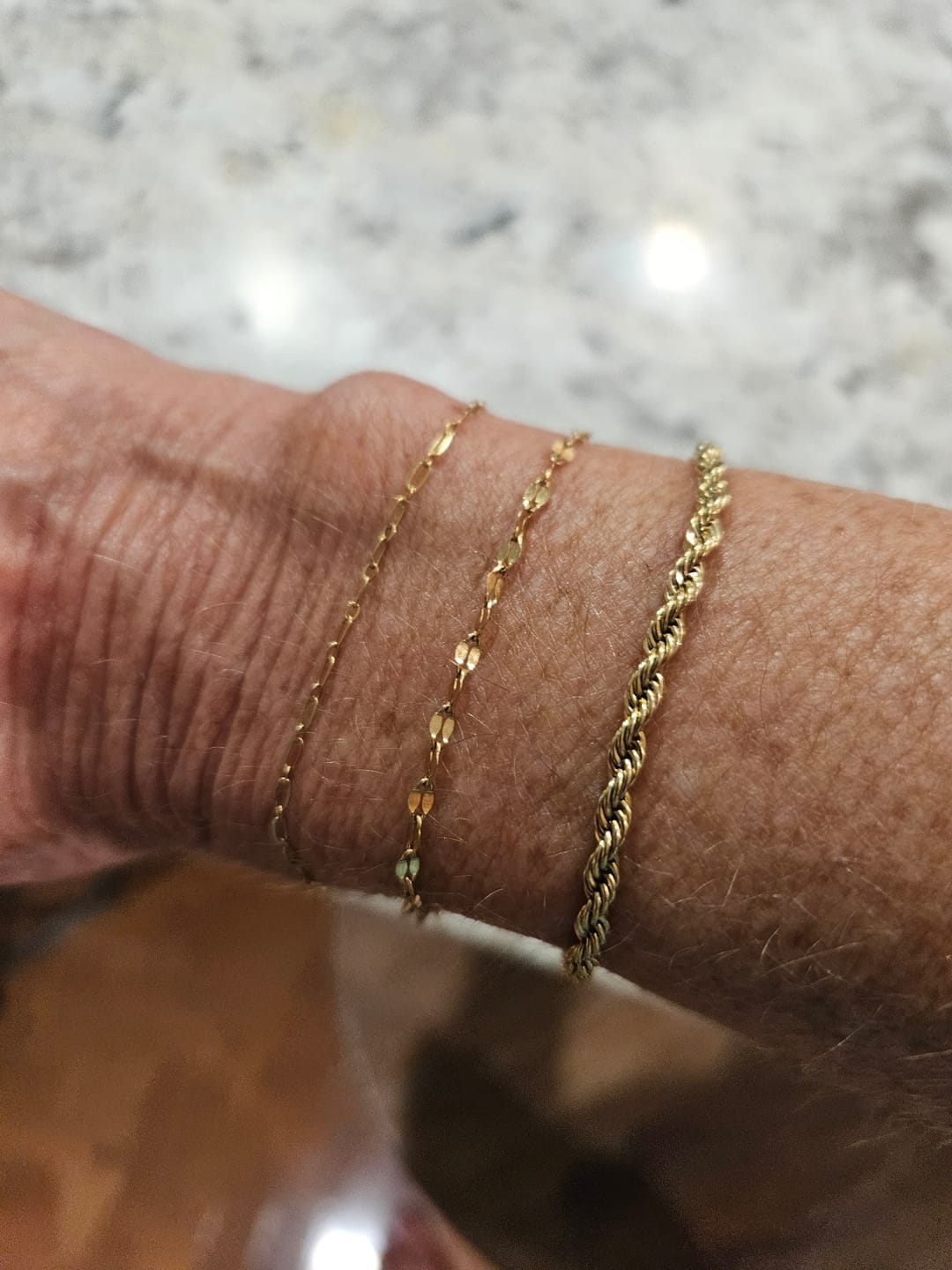 Customer photo review of Rope Bracelet