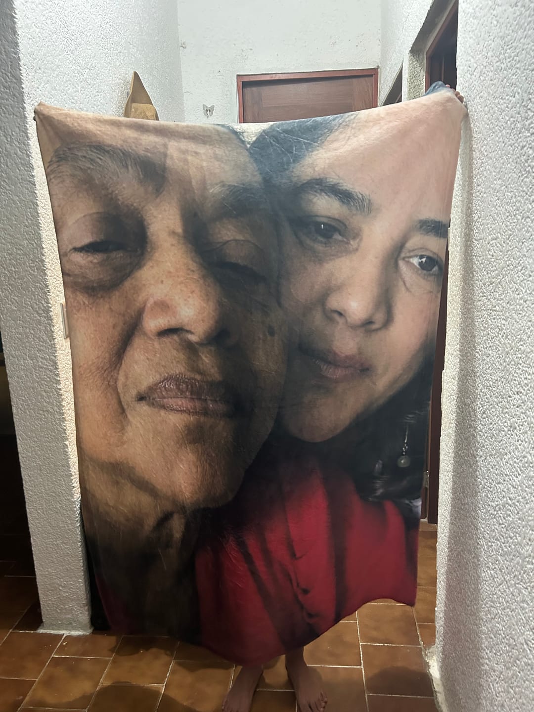 Customer photo review of Cobija frazada personalizable
