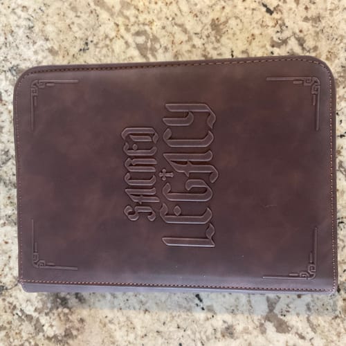 Customer photo review of The Legacy Binder