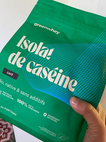 Customer photo review of Isolat de Caséine Bio Micellaire