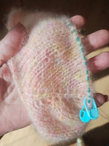 Customer photo review of Mohair Lace