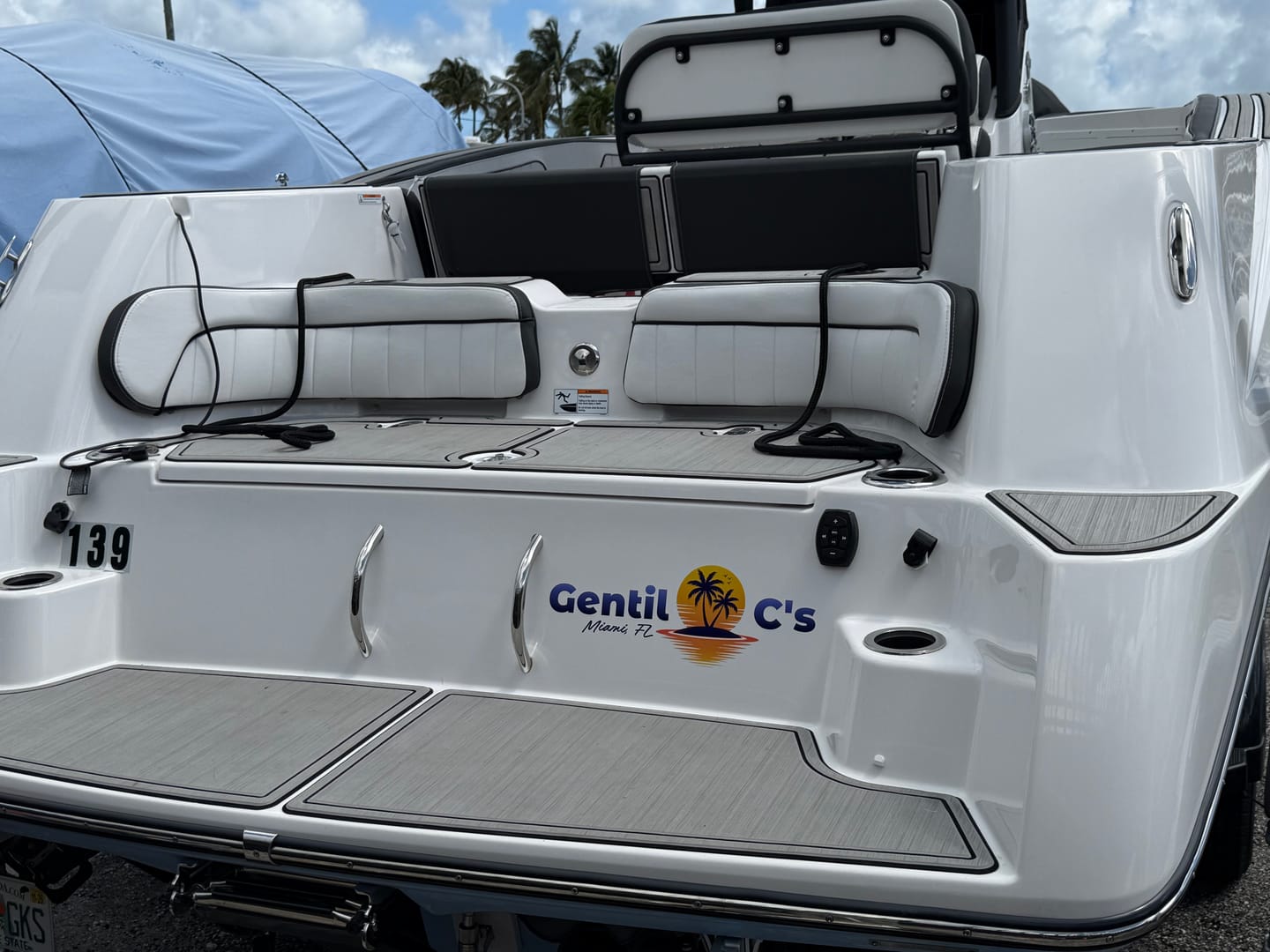 Customer photo review of Custom Digital Boat Name Logo Design