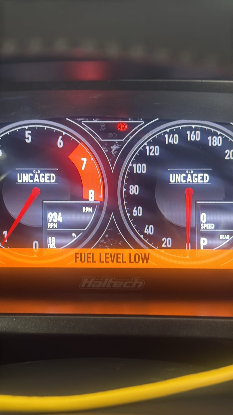 Customer photo review of Haltech uC-10 uC10 Dash Cluster Mount (display sold separately)
