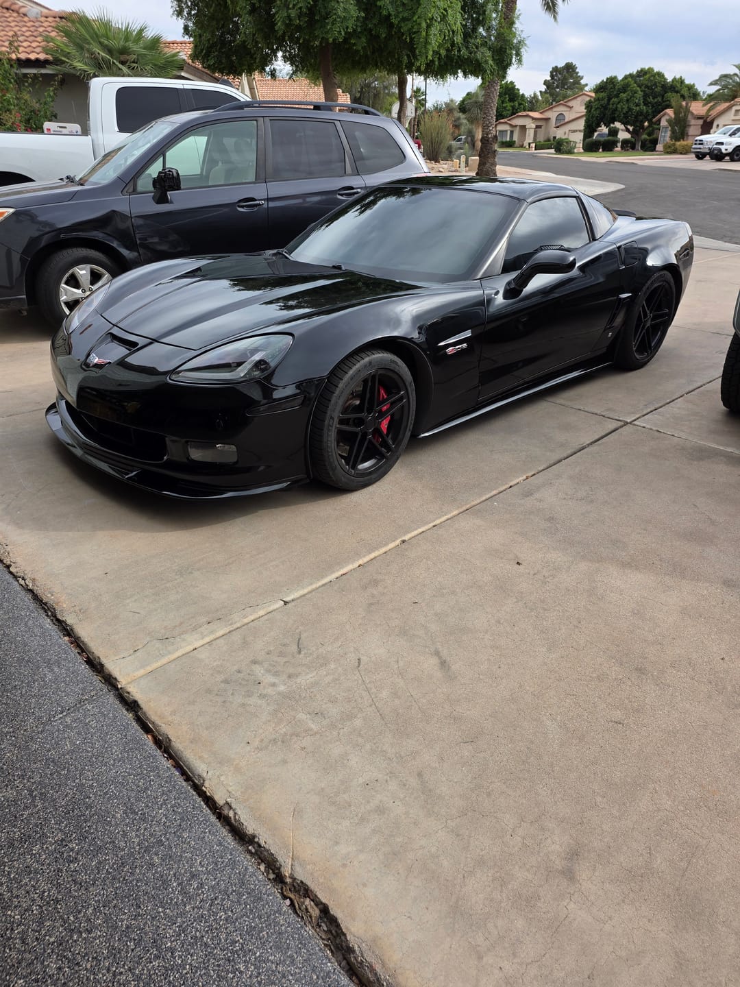 Customer photo review of Corvette C6 Grand Sport / Z06 Front Splitter Lip & Side Skirts Rocker Panels