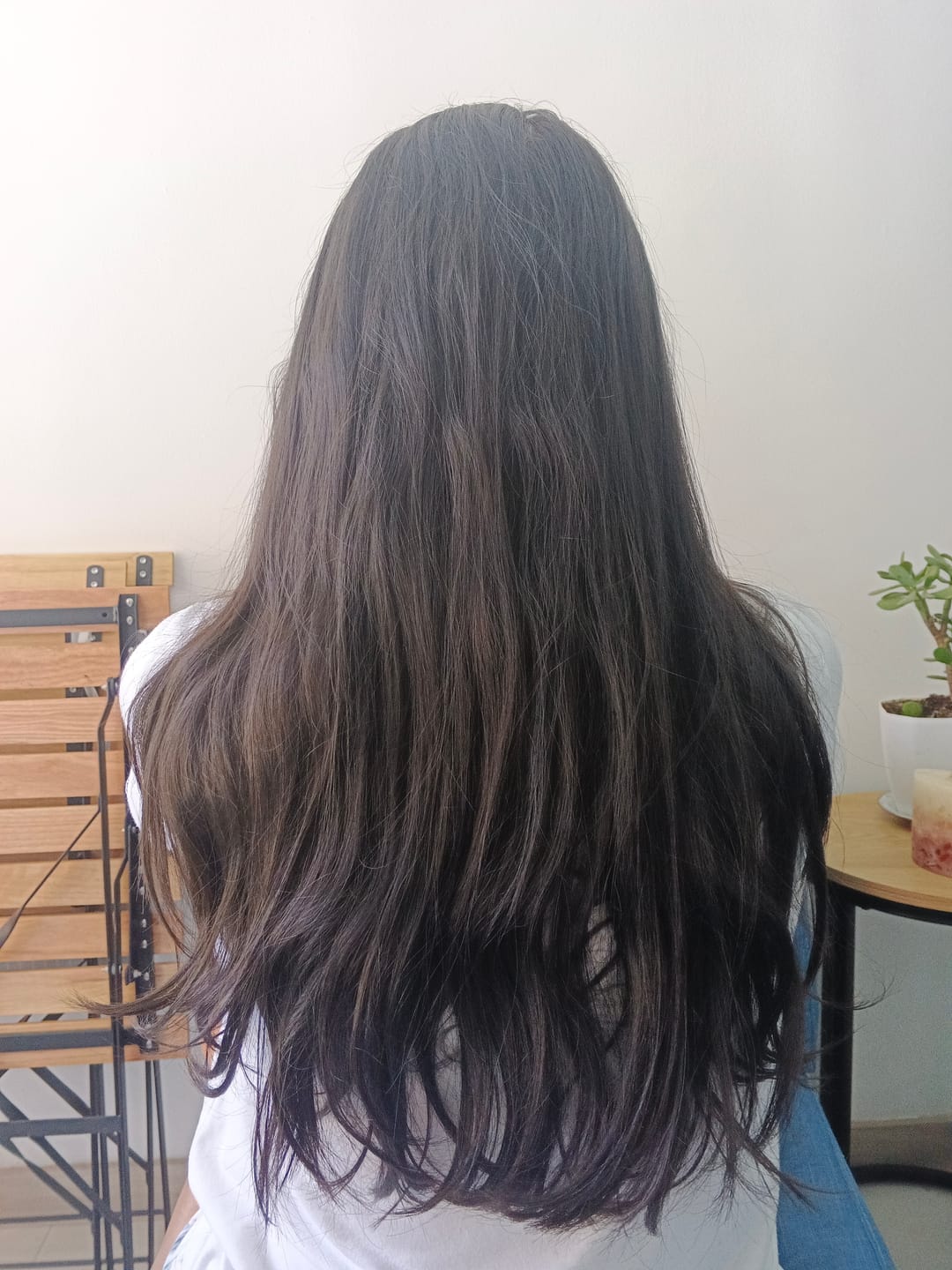 Customer photo review of 🥰 Reparador Total 2 en pasos+ Polimero+ Shampoo crecimiento