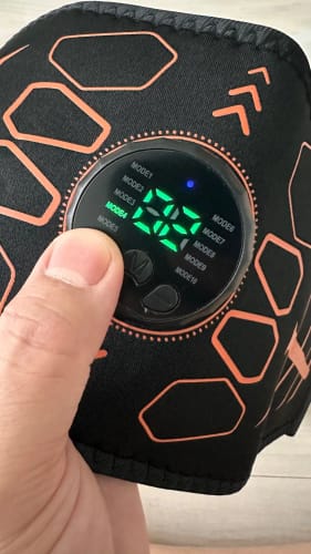 Customer photo review of Ceinture Électrostimulation Stimulateur Abdo