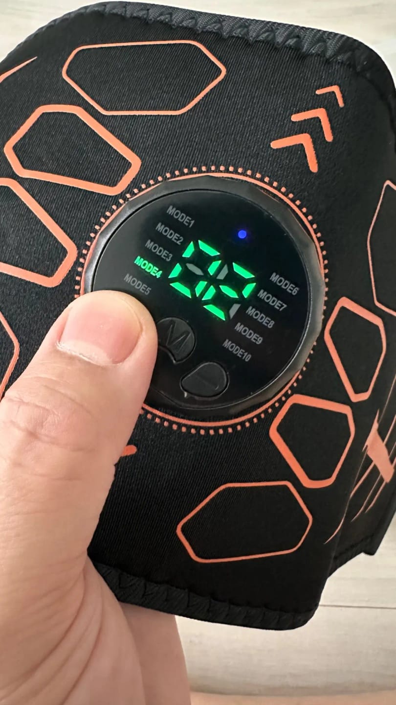 Customer photo review of Ceinture Électrostimulation Stimulateur Abdo